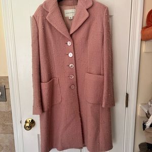 Pink Spring Coat, Banana Republic, Petite Medium